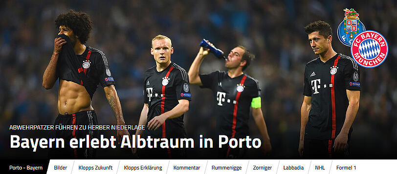 Laut Sport1 war es nicht nur eine Niederlage, sondern ein echter Albtraum für den FC Bayern.