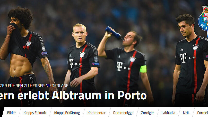 Laut Sport1 war es nicht nur eine Niederlage, sondern ein echter Albtraum für den FC Bayern. Laut Sport1 war es nicht nur eine Niederlage, sondern ein echter Albtraum für den FC Bayern.