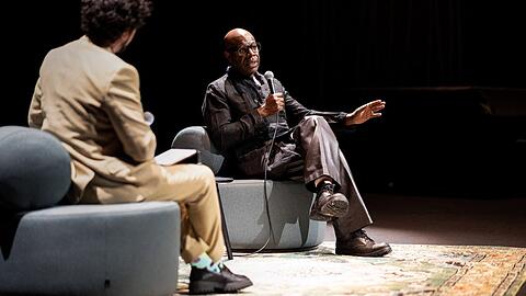 Steve McQueen während der Vorführung des Apple Original Films "Blitz" im Eye Film Museum in Amsterdam, Niederlande, am 6. November 2024.