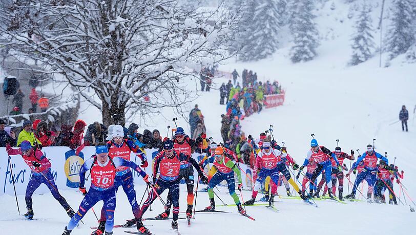 Die deutschen Biathleten schaffen erneut kein Staffel-Podest.
