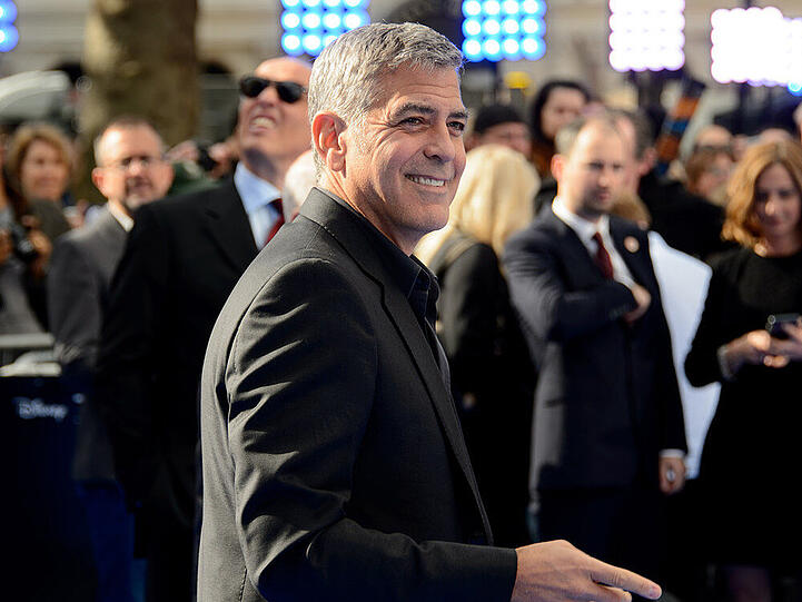 Fotografieren lässt sich George Clooney gerne - hier bei einer Filmpremiere in London