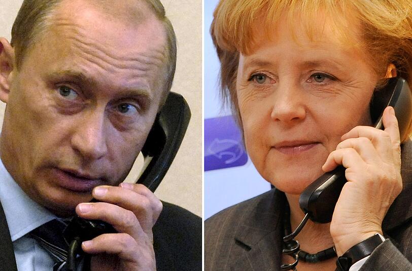 Merkel hat in einem Telefonat mit Kremlchef Wladimir Putin darauf gedrängt, die Präsidentschaftswahlen in der Ukraine am 25. Mai zu respektieren.