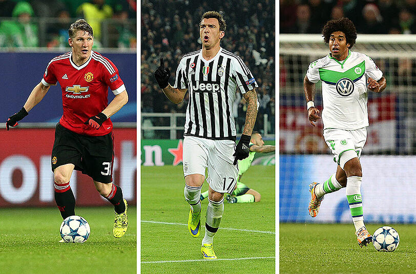 Peps Perspektivlose: Schweinsteiger, Mandzukic, Dante.