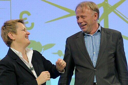 Das Grünen-Duo für die Wahl 2009