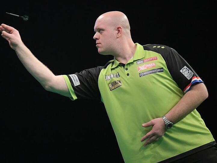 Michael van Gerwen verlor sein Einzel gegen Dawson Murschell, die Niederlande sind aber trotzdem weiter.