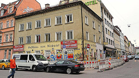 So sah das Haus vor dem Abriss aus. (Archivbild)