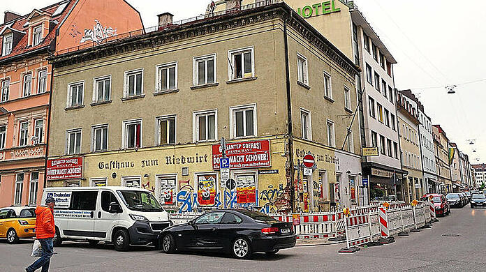 So sah das Haus vor dem Abriss aus. (Archivbild)