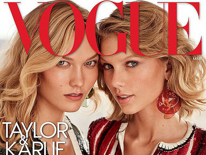 Karlie Kloss und Taylor Swift auf dem Cover der Vogue