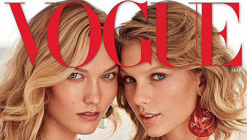 Karlie Kloss und Taylor Swift auf dem Cover der Vogue Karlie Kloss und Taylor Swift auf dem Cover der Vogue