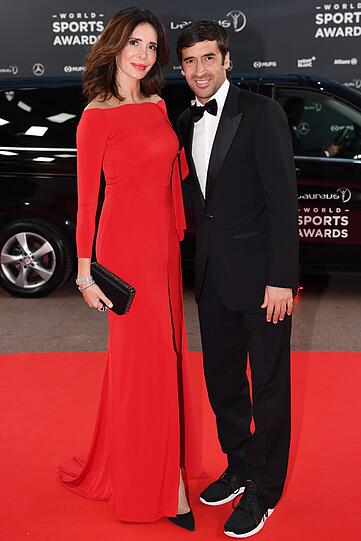 Raul mit Ehefrau Mamen Sanz.