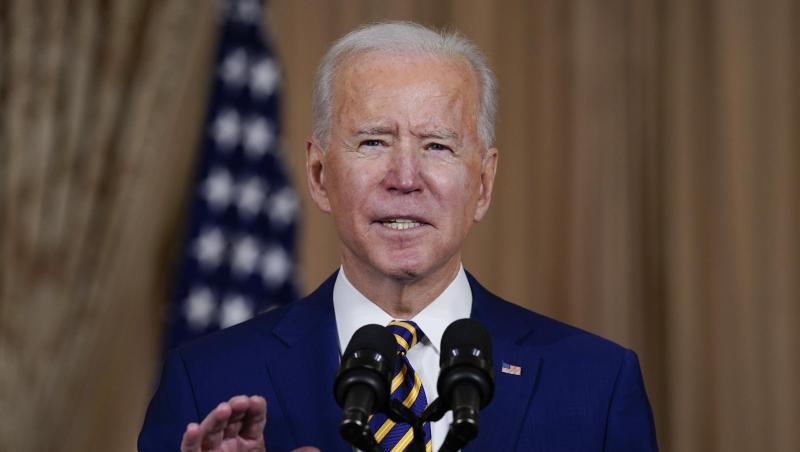US-Präsident Joe Biden: "Amerika ist zurück. Die Diplomatie ist zurück.".