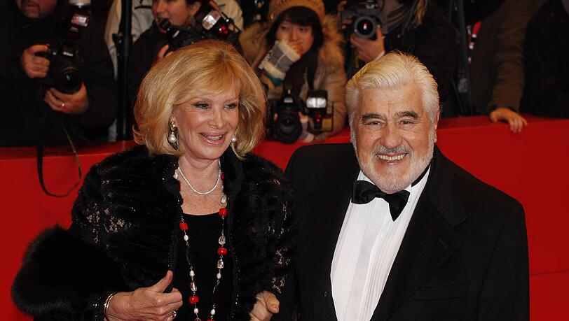 Mario Adorf zusammen mit Ehefrau Monique.