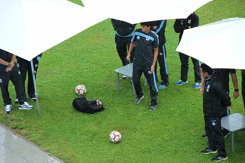 Die Bilder vom Schuss-Duell