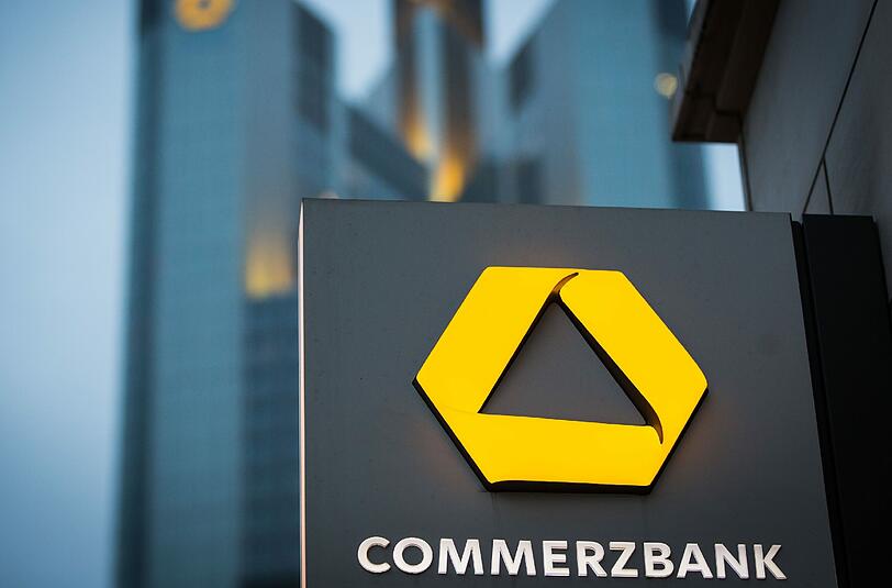 Zentrale der Commerzbank in Frankfurt am Main. Foto: Frank Rumpenhorst/Illustration