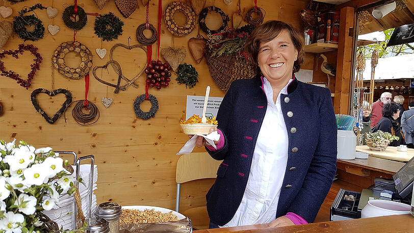 Gastronomin Sonja Schlederer.