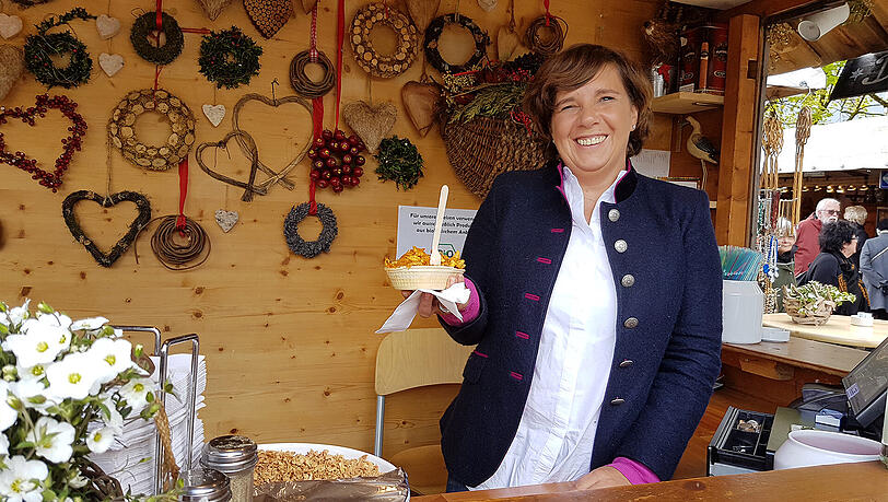 Gastronomin Sonja Schlederer. Gastronomin Sonja Schlederer.