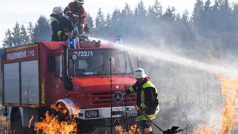 Die Waldbrand-Serie im Münchner Osten geht weiter.