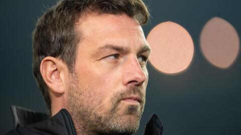 Stuttgarts Trainer Markus Weinzierl steht mit dem VfB unter Druck.