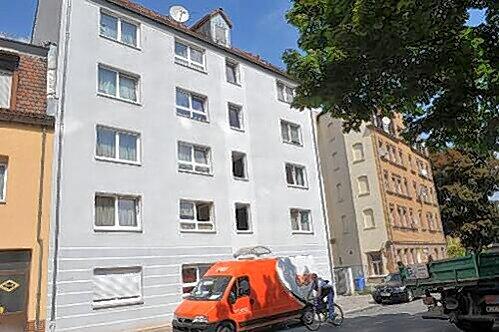 In diesem Mietshaus im Nürnberger Stadtteil St. Peter herrscht blanke Angst.