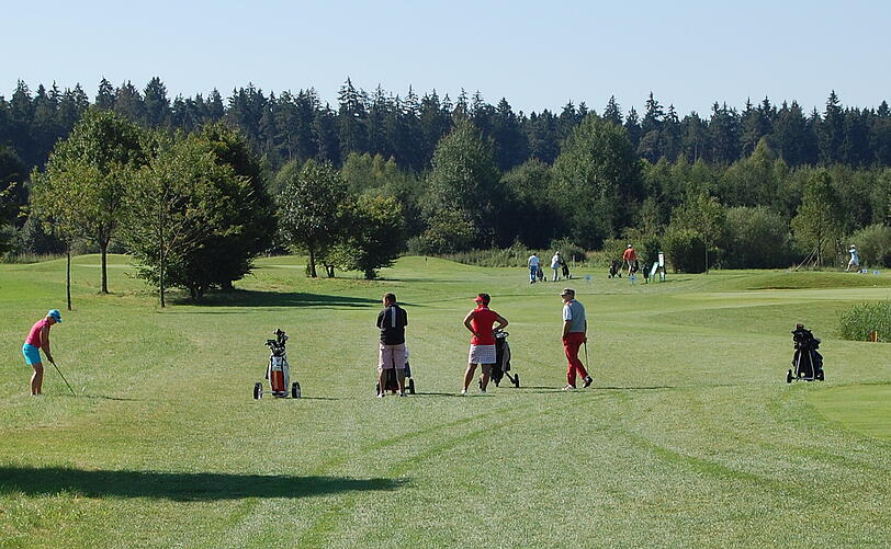 Der Golfcourse in München Brunnthal.