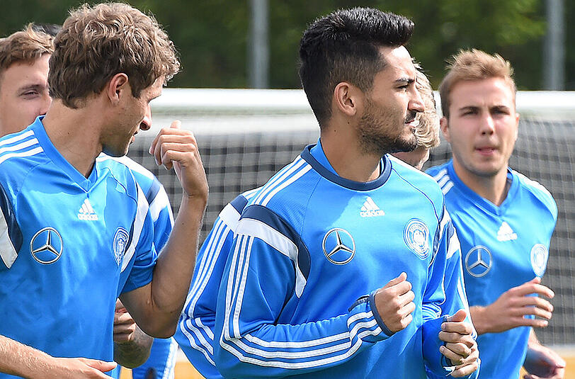 Die Bilder vom zweiten Trainingstag der deutschen Nationalelf bei der Vorbereitung auf das EM-Qualifikationsspiel gegen Polen.