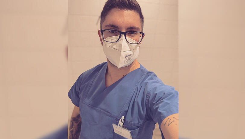 Joey Heindle berichtet von seiner Ausbildung zum Rettungsassistenten.