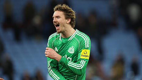 Bislang mit zehn Toren f&uuml;r Newcastle United: Nick Woltemade.