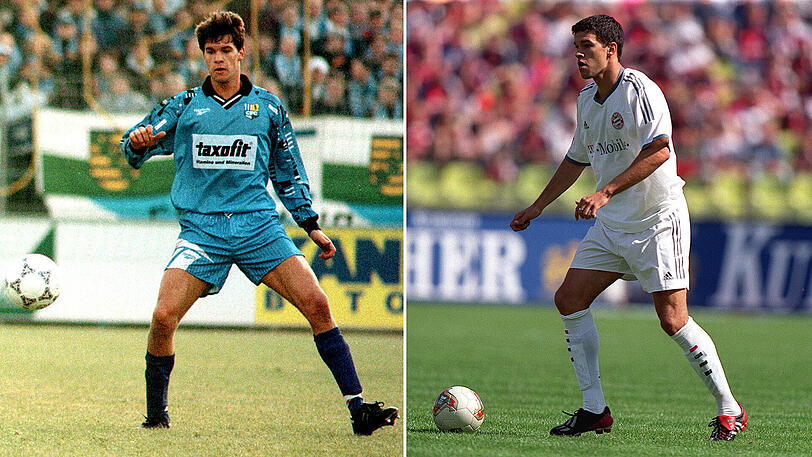 Der heute 40-jährige Michael Ballack spielte von 1991 bis 1997 für den Chemnitzer FC und von 2002 bis 2006 für den FC Bayern.