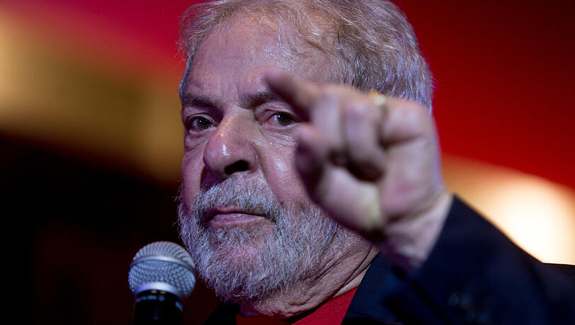 Das Gefängnis rückt für Luiz Inácio Lula da Silva immer näher. Das Gefängnis rückt für Luiz Inácio Lula da Silva immer näher.