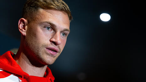 Joshua Kimmich bei der Presserunde in Cincinnati vor Bayerns erstem Gruppenspiel der Klub-WM gegen Auckland City.