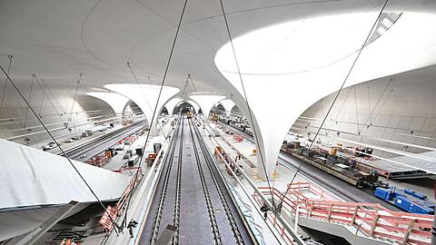 Bis hier die ersten Z&uuml;ge abfahren, d&uuml;rfte es noch etwas dauern. (Archivbild)