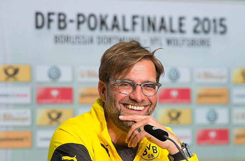 Will zum Abschied aus Dortmund den Pokal holen: Trainer Jürgen Klopp.