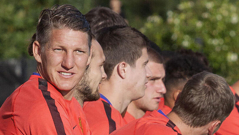 Steht vor seiner Premiere in der Premier League: Bastian Schweinsteiger. Steht vor seiner Premiere in der Premier League: Bastian Schweinsteiger.