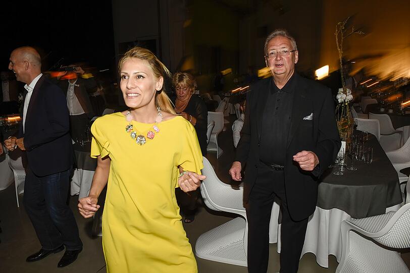 Ernst Rainer Weissenbacher und Frau Arezoo