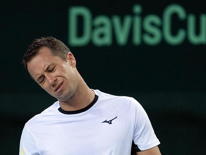 Philipp Kohlschreiber musste sich in seinem Match der weißrussischen Nummer eins mit 6:4, 5:7 und 6:7 geschlagen geben.