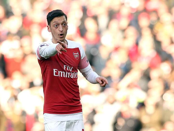 Nach 41 Tagen wieder in der Startelf: Arsenals Kapitän Mesut Özil.