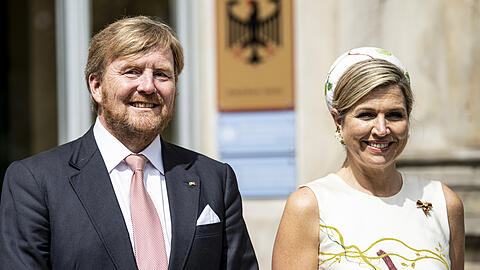 König Willem-Alexander der Niederlande und Königin Maxima sind zu einem dreitägigen Staatsbesuch in Berlin.