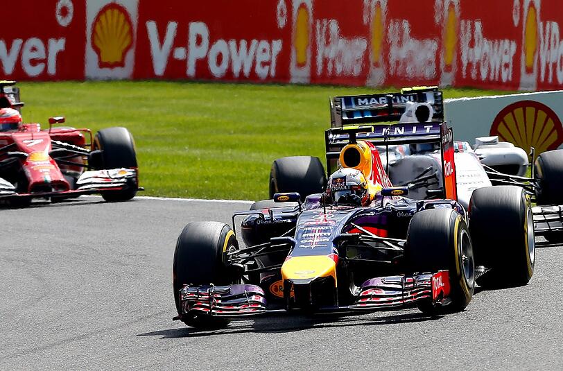 Daniel Ricciardo hat den Großen Preis von Belgien gewonnen.