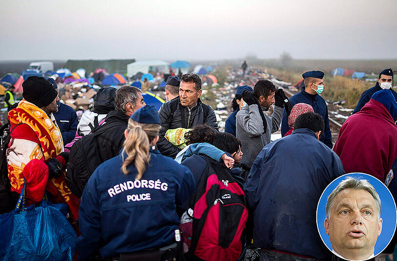 Ungarns Ministerpräsident Viktor Orban zur aktuellen FLüchtlingslage in Europa: "Wir wollen kein Chaos!"