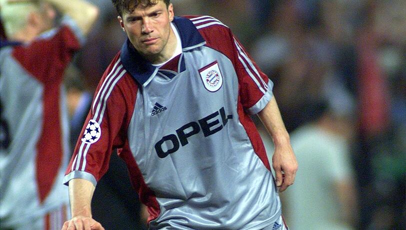 Tränen in Barcelona: Carsten Jancker und Lothar Matthäus (r.) nach dem Last-Minute-Schock gegen Manchester United. Tränen in Barcelona: Carsten Jancker und Lothar Matthäus (r.) nach dem Last-Minute-Schock gegen Manchester United.
