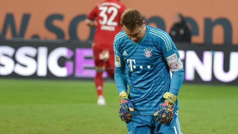 Musste in Augsburg zweimal hinter sich greifen: Bayern-Keeper Manuel Neuer.