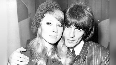 Pattie Boyd und George Harrison.