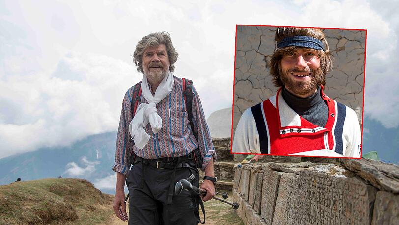 Simon Messner (26) spielt seinen berühmten Vater. Simon Messner (26) spielt seinen berühmten Vater.