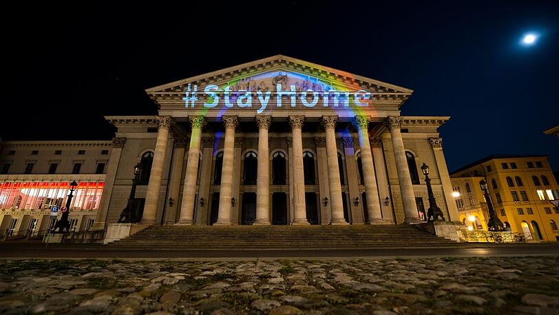 Seit Wochen keine Auftritte in der Staatsoper am Max-Joseph-Platz.