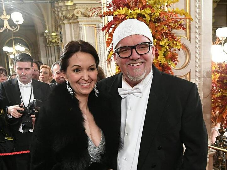 DJ Ötzi und seine Frau Sonja ließen sich den Wiener Opernball nicht entgehen.