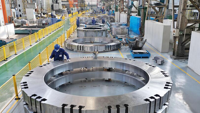 Die Stimmung in Chinas produzierendem Gewerbe ist schlechter geworden. (Symbolbild)