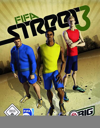 2008 erschien der dritte Ableger der "FIFA Street"-Reihe. Beworben wurde das Spiel mit den Comic-Konterfeis von Gennaro Gattuso, Ronaldinho und Peter Crouch 2008 erschien der dritte Ableger der "FIFA Street"-Reihe. Beworben wurde das Spiel mit den Comic-Konterfeis von Gennaro Gattuso, Ronaldinho und Peter Crouch