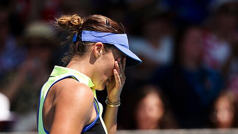 Tatjana Maria erlebte in Melbourne die n&auml;chste Entt&auml;uschung.