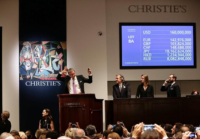 Pablo Picassos "Les femmes d'Alger" wurde in New York für knapp 180 Millionen Dollar versteigert.