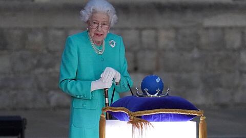 Die Queen bei einer Veranstaltung auf Schloss Windsor.